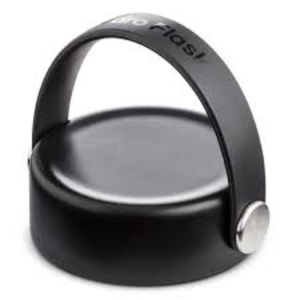 Hydro Flask Wide Mouth Black Flex Cap NWT
